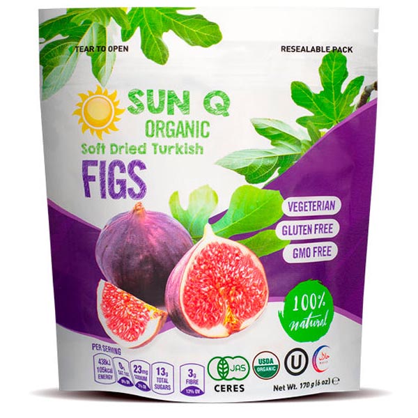 Сухофрукты Мягкий инжир – 6,0 унций (170 г)